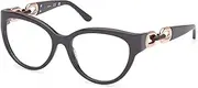 [GUESS] GU50182 020 Shiny Grey 55/17/140 Women's Glasses, 020 Shiny Grey, 55/17/140