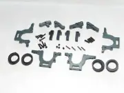 MUGA2005 MUGEN MTC2R 1/10 EP TOURING CAR ALUMINUM BULKHEADS SHOCK MOUNTS