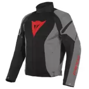 Motorcycle Jacket Dainese Air Crono 2 Tex Black Gray TG 46 Summer Perforated