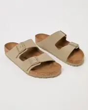 Arizona Faded Khaki Birko-Flor Sandals