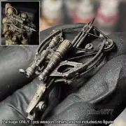 Punk 1/18 Scale Metal Bow Gun Model For 3.75'' Action Figures Joytoy Acid Rain