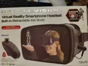 Tzumi Dream Vision Virtual Reality Smartphone Headset Built-In Ear Buds - NEW