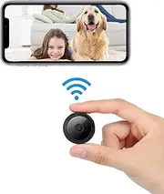 X W EI UNION Mini Spy Camera Hidden Camera Video Recording with Auido, Night Vision Motion Detection, 1080P Home Security Camera Nanny Cam Pet Camera Baby Camera