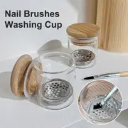 1Pcs Nail Art Glass Liquid Powder Dappen Dish Glass Crystal Cup Glassware Tool