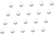 UPKOCH 20pcs Guitar Tone Frets Guitar Chord Chart Guitar Dot Marker Guitar Inlay Dot Music Instrument Supplies Instrument Parts Guitar Bass Fretboard Dots Inlay Dot for Guitar Shell White