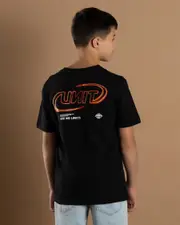 [Unit] Unit Boys' Flare T-Shirt in Black Size 12 12 Black