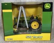 1/16 Ertl John Deere 520 DieCast Tractor W/Restoration Accessories Dusty Chaser