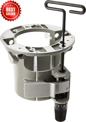 RA1165 Under-Table Router Base with Above-Table Hex Key, Silver