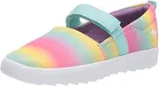 [Sperry] Kid's Port Mast Plushwave Mj Mary Jane Flat, Rainbow, 6 Medium