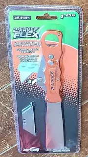 ZORR CORP 2-Edge Knife Flex: Utility Knife & Putty Knife Combo #ZH-412F1