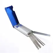 Carburetor Cleaning Tool Carbon Dirt Jet Remove Brushes Needles for Car Motorcycle Moped Scooter ATV(Cleaning Tool Box)