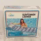 Vtg 1998 INTEX THE WET SET Inflatable 18-Pocket Pool Suntanner Lounge Raft NOS