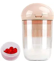Pill Splitter | Medicine Grinder with Storage Box | Pill Cutter with Storage Box, Medicine Storage Organizer for Home Travel Camping Outdoor