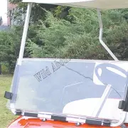 Golf Cart Acrylic Split Windshields EZ-GO TXT 2014+ Clear