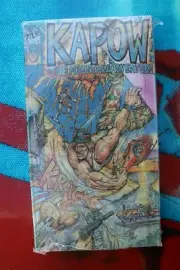 Kapow Burton Santa Cruz Snow FLF 1998 Video (Damaged Case) Snowboard VHS Tape