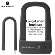 ROCKBROS Bike U Lock NFC Smart Lock Key MTB Road Cycle Motorcycle Lock Alarm