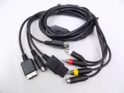 Brand New Multi AV RCA Cable for Nintendo SNES N64 Gamecube Sega Saturn Dream...