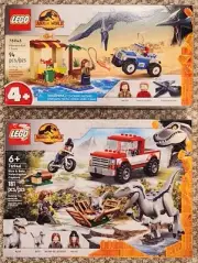 LEGO Jurassic World Set of 2 Pteranodon 76943 & Blue Beta Velociraptor 76946 NIB