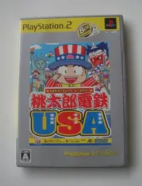 在飛比找Yahoo!奇摩拍賣優惠-PS2 桃太郎電鐵USA