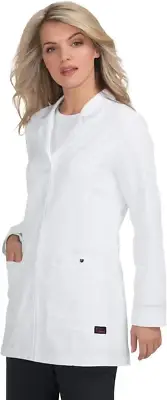 Betsey Johnson 3-Pocket 32" Margiold Lab Coat