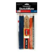 General’s Sketchmate 13-Piece Drawing Set Charcoal Sketching Art Kit #49SK