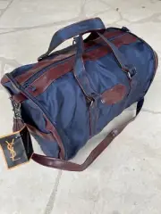 Yves Saint Laurent YSL Bag Blue [Men] D9417- NWT