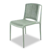 Paros UV Plastic Outdoor Chair (PP) in Sage