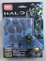 Mega Construx HALO MARK 1 PROTOTYPE EXOSUIT Set PLUS EXTRA BONUS FIGURE!! GLB71