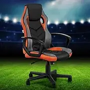 Gaming Office Chair High Back Ergonomic Racing Chair - Orange Comfort