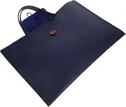 KALLORY Laptop Bag Ladies Laptop Handbag Bag Computer Notebook Notebook Case Computer Case Work Tote Navy Imitation Leather
