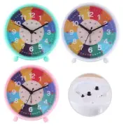 Kids' Educational Desktop Clock with Night Light Feature Enhances Learning