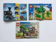 Lego Creator 31015 Kingdoms 7949 And Toy Story 7595 Instruction Manuals