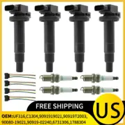 For Toyota Yaris Prius C XA XB Echo 2001-2010 1.5L Wires & plugs & Coils UF316 (for: Toyota)