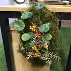 2 Pcs Artificial Plants Greenery Shrubs Lotus Leaves Decoration for Ornaments