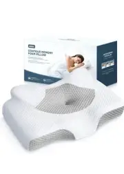 Osteo Cervical Pillow With Contour Support for Side and Back Sleepers
