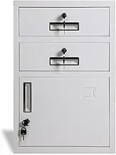 Metal Office File Cabinet Lockable Drawer Storage Cabinet Vertical Data Cabinet