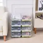 Stackable Shoe Box Dustproof Shoe Cabinet Durable Shoe Storage Rack for Home