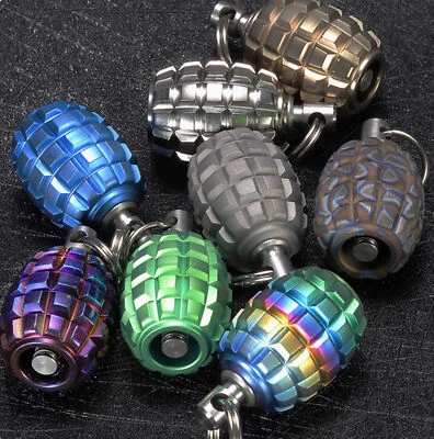 MG Titanium Alloy Begleri Parachute Cord Tool Lanyard Bead Keychain Pendant