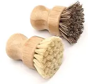 Mini Wok Mini Saucepan Cleaning Scrubber Pot and Pan Cleaning Brush Sink Scrub Brush Dishwasher Cleaner Cleaning Brush Cleaning Tools Wok Cleaning Brush for Kitchen Plate