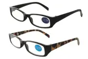 Cheap Reading Glasses Black Leopard Print +1.00 to +3.50 Mens Ladies Square