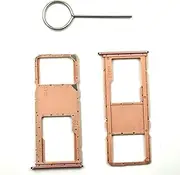 Single SIM Tray for Samsung Galaxy A03 Core SM-A032F SM-A032M with SIM Eject Tool Pink