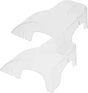 FIXOSHEE 2pcs Turtle Basking Platform Durable Climbing Ramp for Aquatic Turtles Frogs Lizards Stable Resting Terrace for Fish Tanks for Climbing Exercise