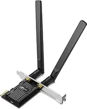 TP-Link AX1800 Wi-Fi 6 Bluetooth 5.2 PCIe Adapter, Wider Signal Coverage