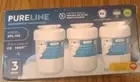 3 PACK Pureline PL-100 Refrigerator Water Filter For GE MWF NEW