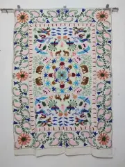 Handmade Cotton Embroidery Queen Quilt