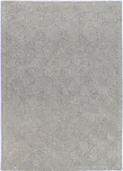 Posy Diamond 05C in Ash Wool Rug