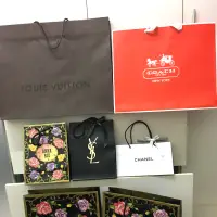 在飛比找蝦皮購物優惠-精品紙袋 LV YSL COACH CHANEL ANNAS