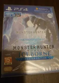 在飛比找Yahoo!奇摩拍賣優惠-全新未拆 PS4 魔物獵人 世界 Iceborne 冰原 中