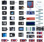 Upgraded 37 in 1 Sensor Modules Kit with Tutorial Arduino IDE MEGA 2560 Nano (M