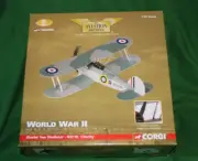 CORGI AVIATION ARCHIVE GLOSTER SEA GLADIATOR MALTA "CHARITY" 1/72 AA36203